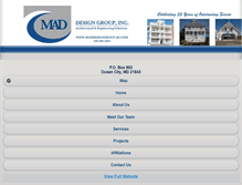 Tablet Screenshot of madengineeringinc.com